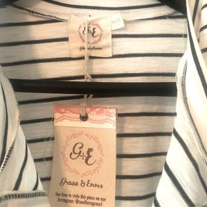 NWT Grace & Emma Jacket Top